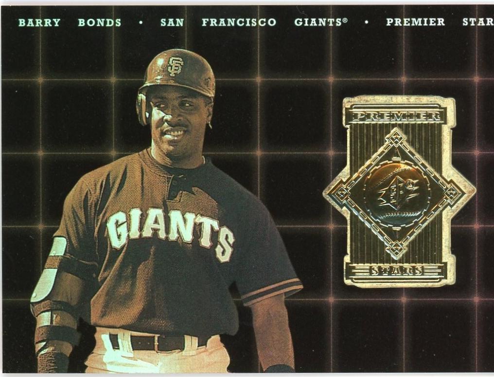 Barry Bonds #PS25 Baseball Cards 1999 SPx Premier Stars