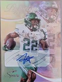 Tyjae Spears [Signature Premium] #383 Football Cards 2023 Panini Prestige