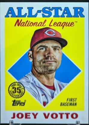 Joey Votto #88AS-13 Baseball Cards 2023 Topps 1988 All Star
