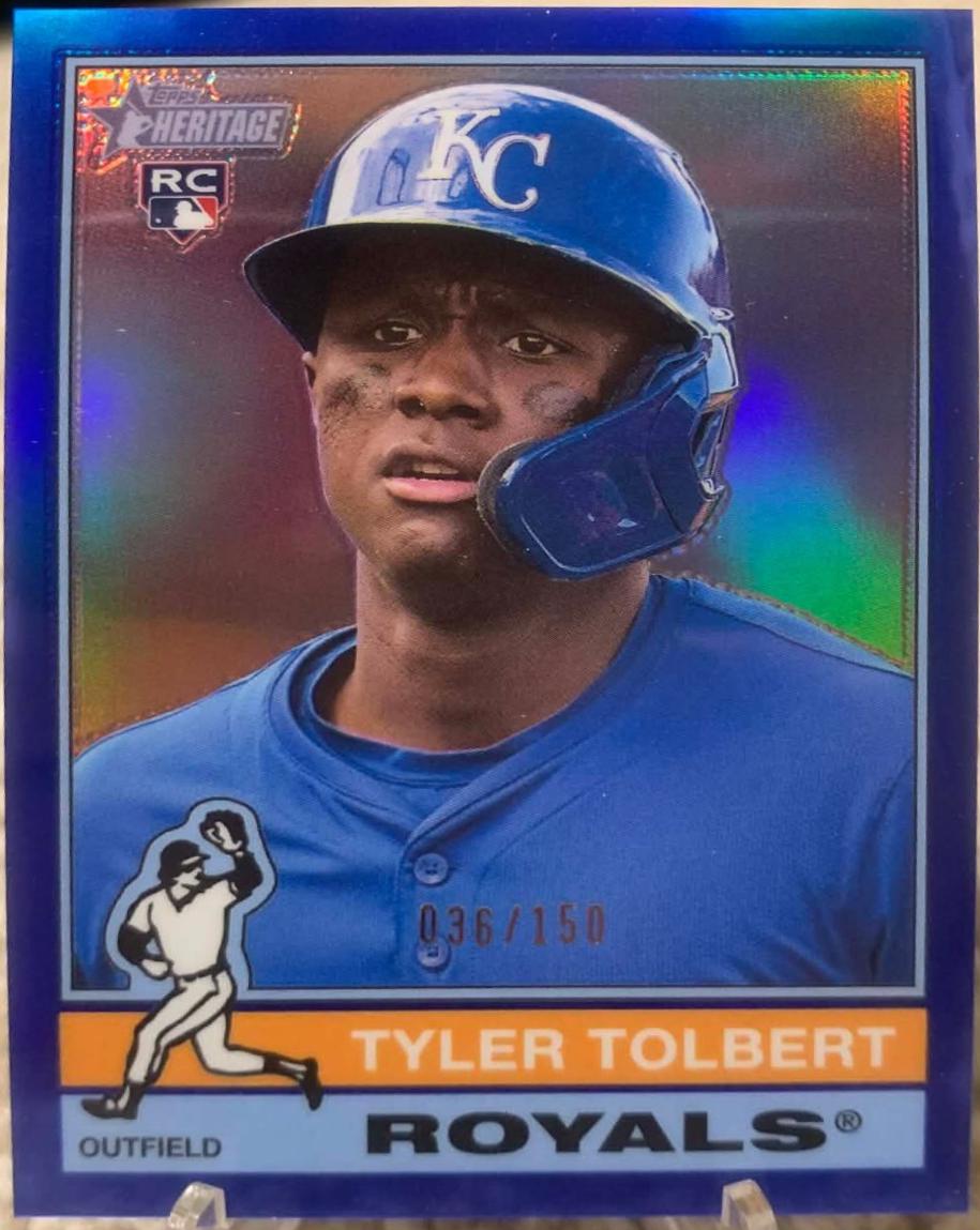Tyler Tolbert [Blue Chrome] #560