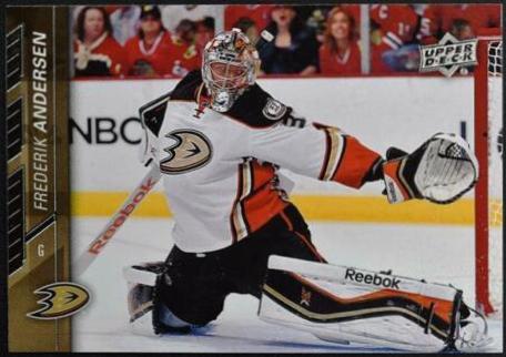 Frederik Andersen #2 Hockey Cards 2015 Upper Deck