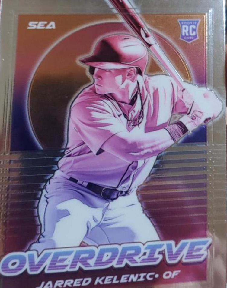 Jarred Kelenic #7 Baseball Cards 2021 Panini Chronicles Overdrive