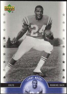 Lenny Moore #19 Football Cards 2005 Upper Deck Legends