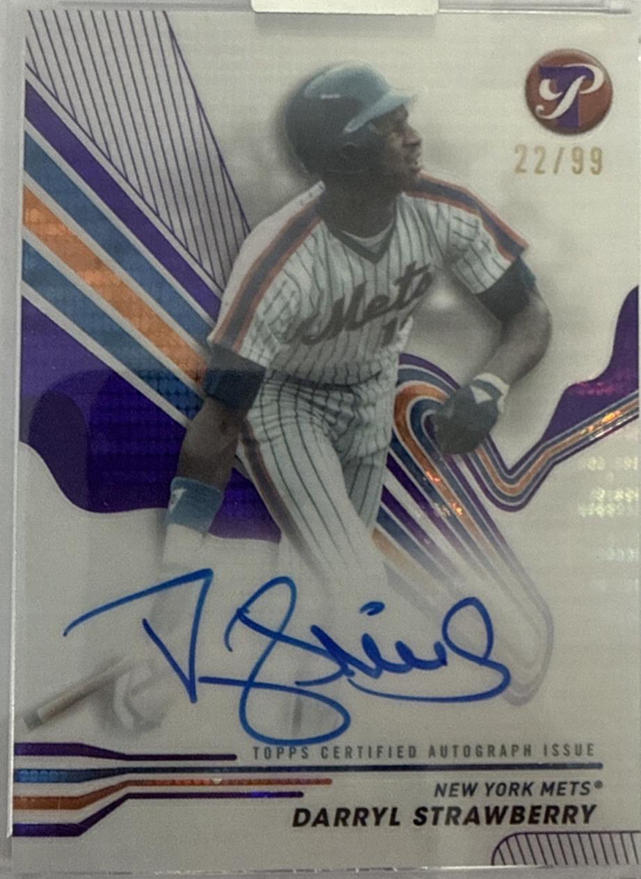 Darryl Strawberry [Purple] #PA-DST
