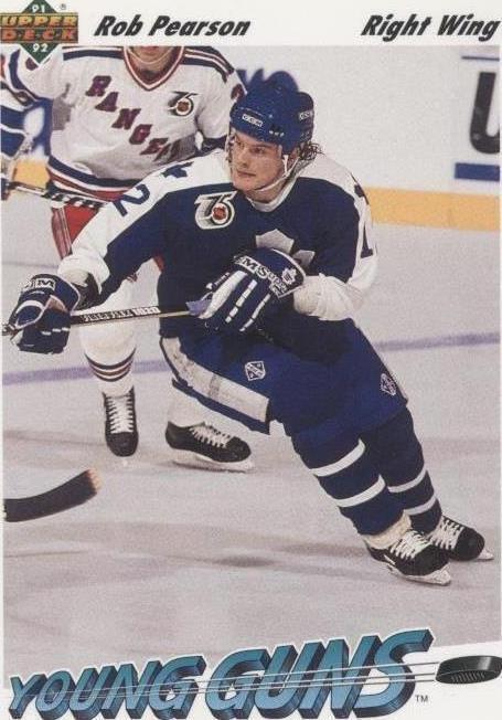 Rob Pearson #598 Hockey Cards 1991 Upper Deck