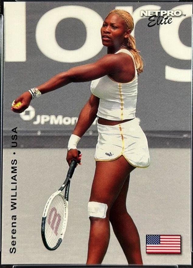Serena Williams #2 Tennis Cards 2003 NetPro Elite 2000