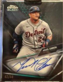 Miguel Cabrera [Green] #CBA-MC