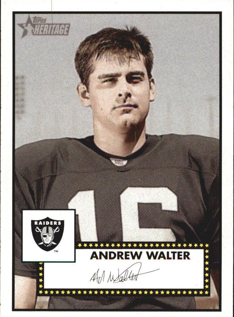 Andrew Walter #14 Football Cards 2006 Topps Heritage