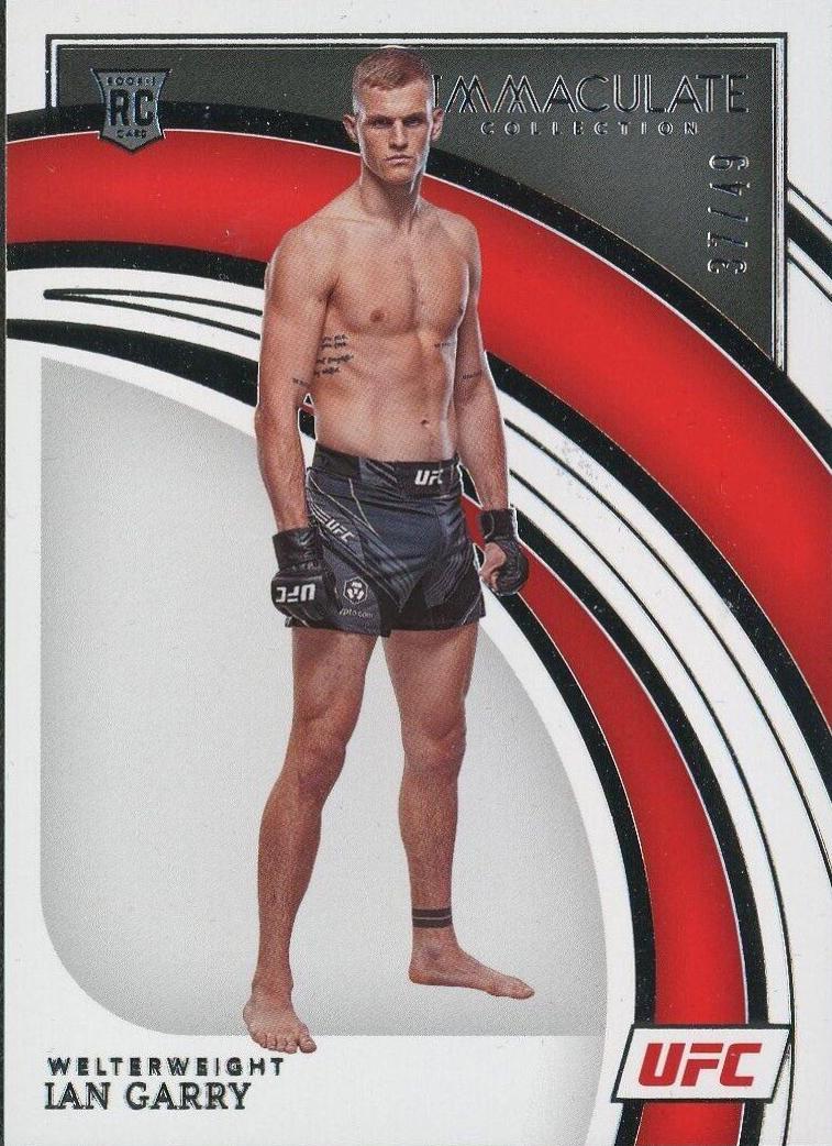 Ian Garry #19 Ufc Cards 2022 Panini Immaculate UFC