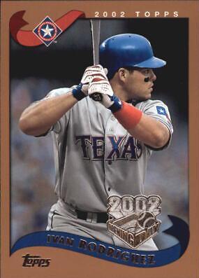 Ivan Rodriguez #15 Baseball Cards 2002 Topps Opening Day