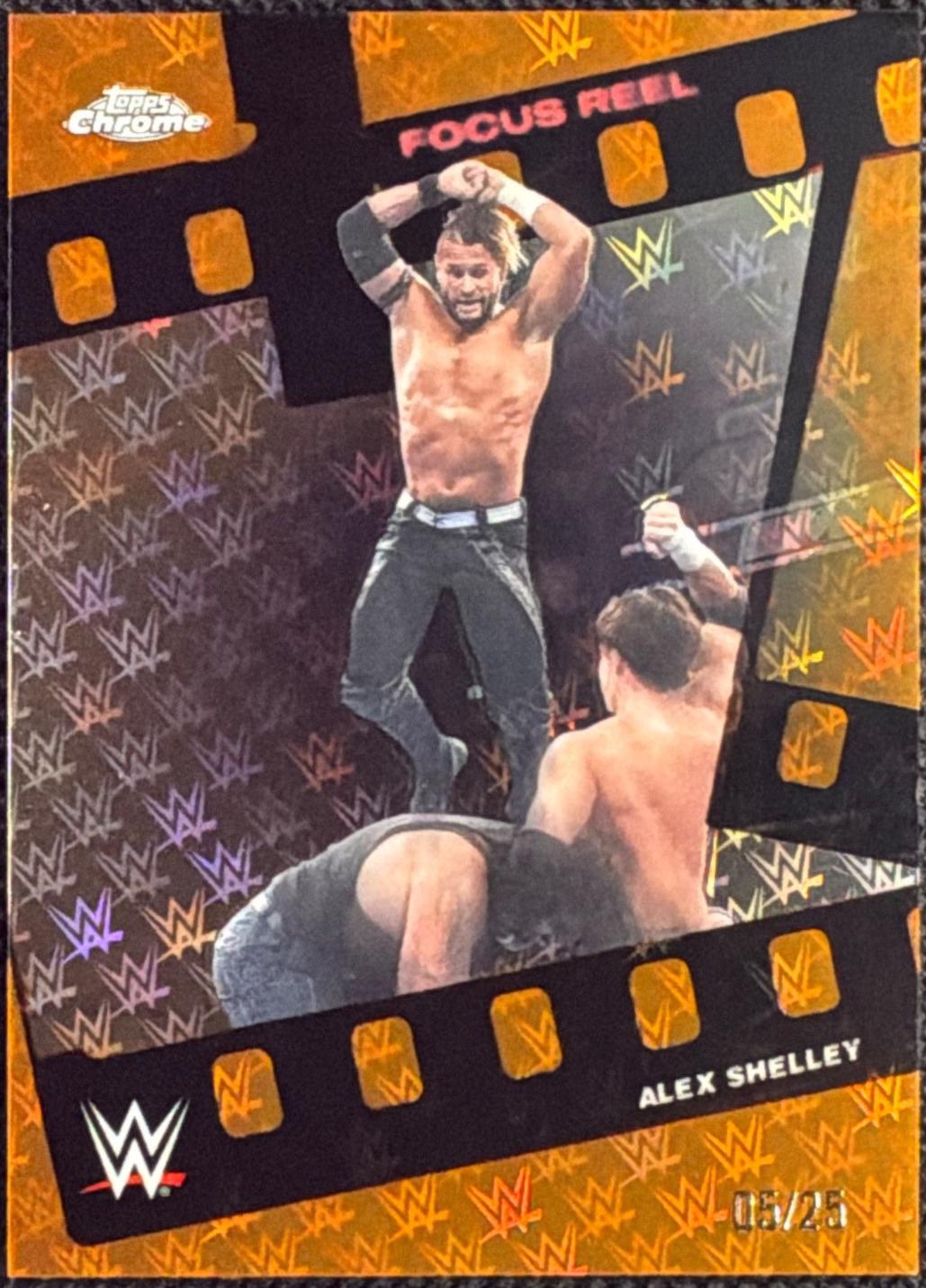 Alex Shelley [Orange Refractor] #FR-25