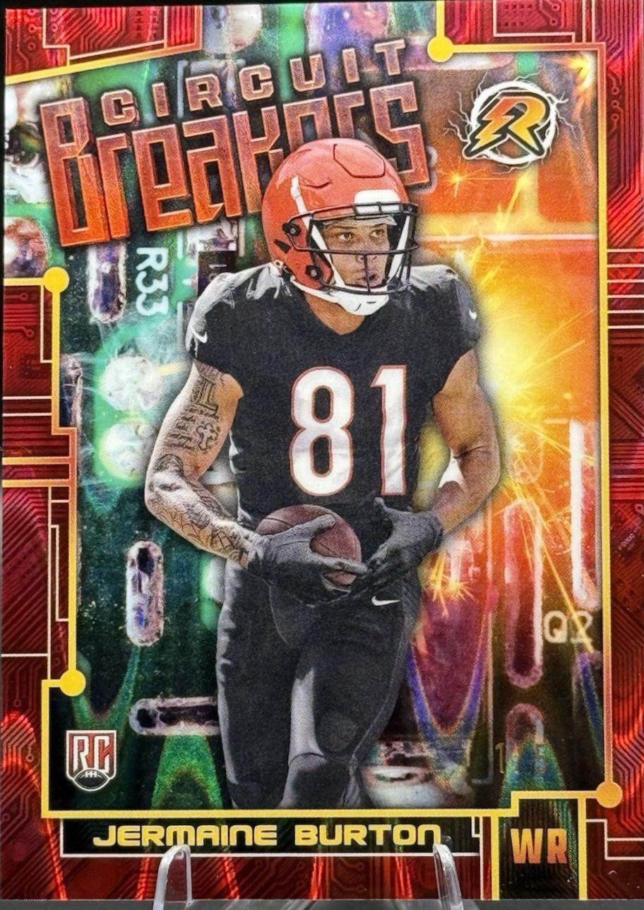 Jermaine Burton [Red Power Surge] #CB-14