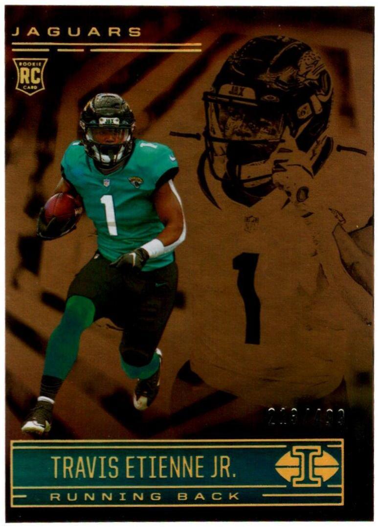 Travis Etienne Jr. #71 Football Cards 2021 Panini Illusions