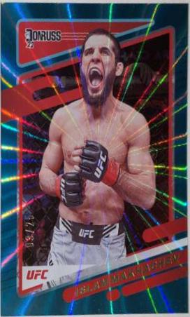 Islam Makhachev [Laser] #1 Ufc Cards 2022 Panini Donruss UFC