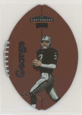 Jeff George #67 1998 Playoff Contenders Leather Football