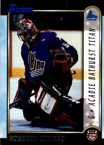Roberto Luongo #43 Hockey Cards 1999 Bowman CHL