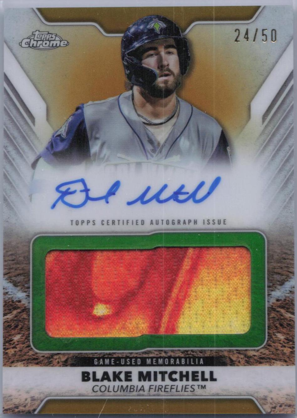 Blake Mitchell [Gold Refractor] #PDJAR-BMI