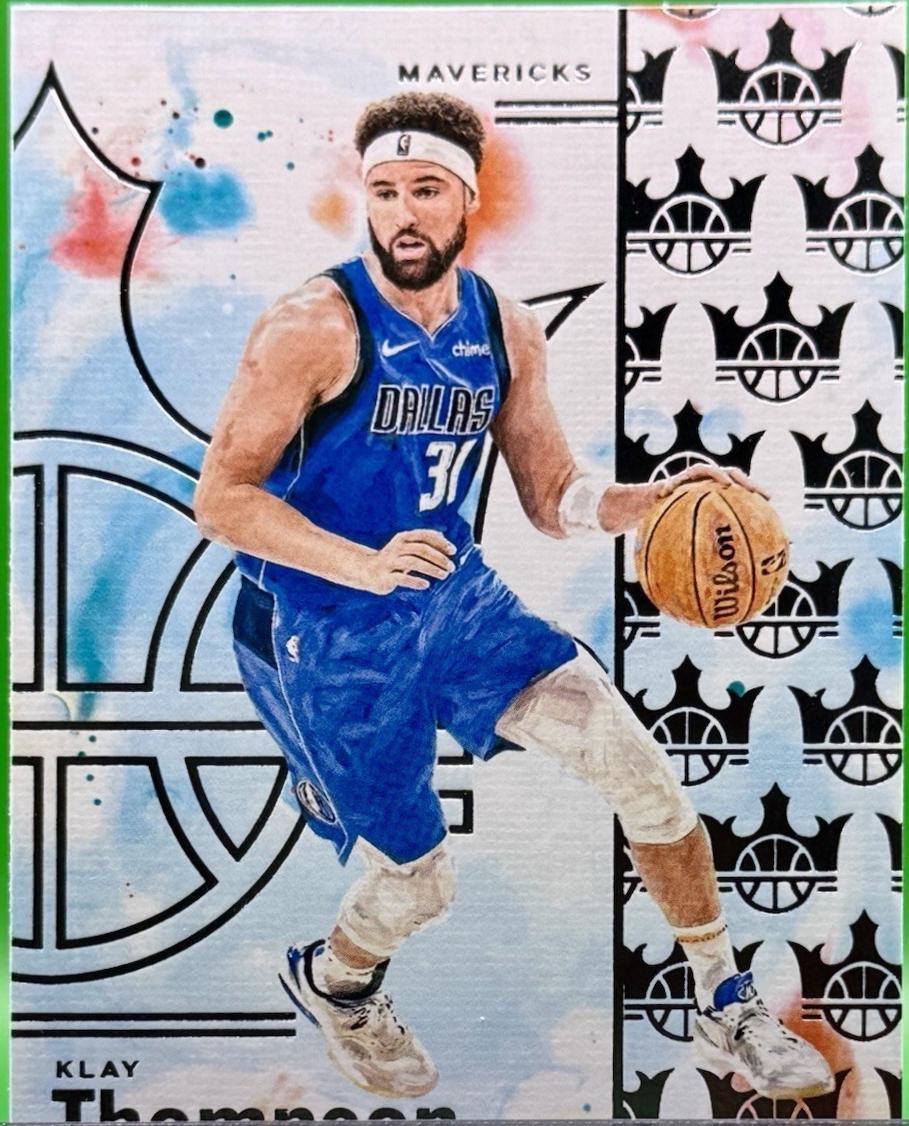 Klay Thompson #1 Basketball Cards 2024 Panini Court Kings