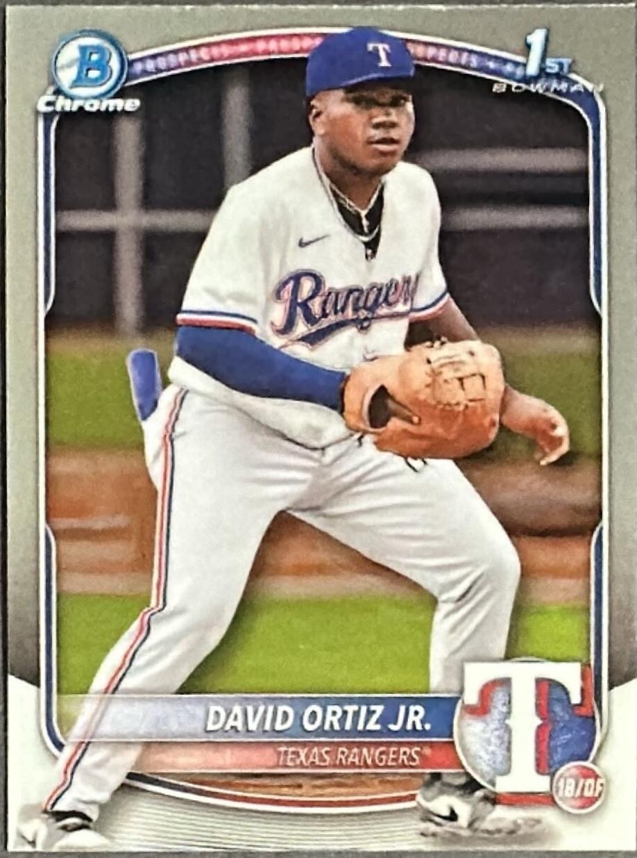 David Ortiz Jr. #BCP-29 Baseball Cards 2025 Bowman Chrome Prospects