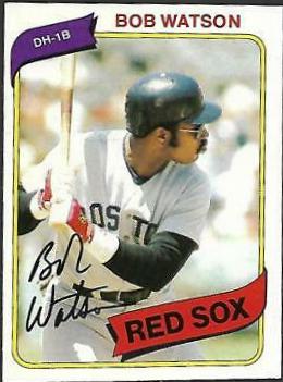Bob Watson #480 Baseball Cards 1980 Topps