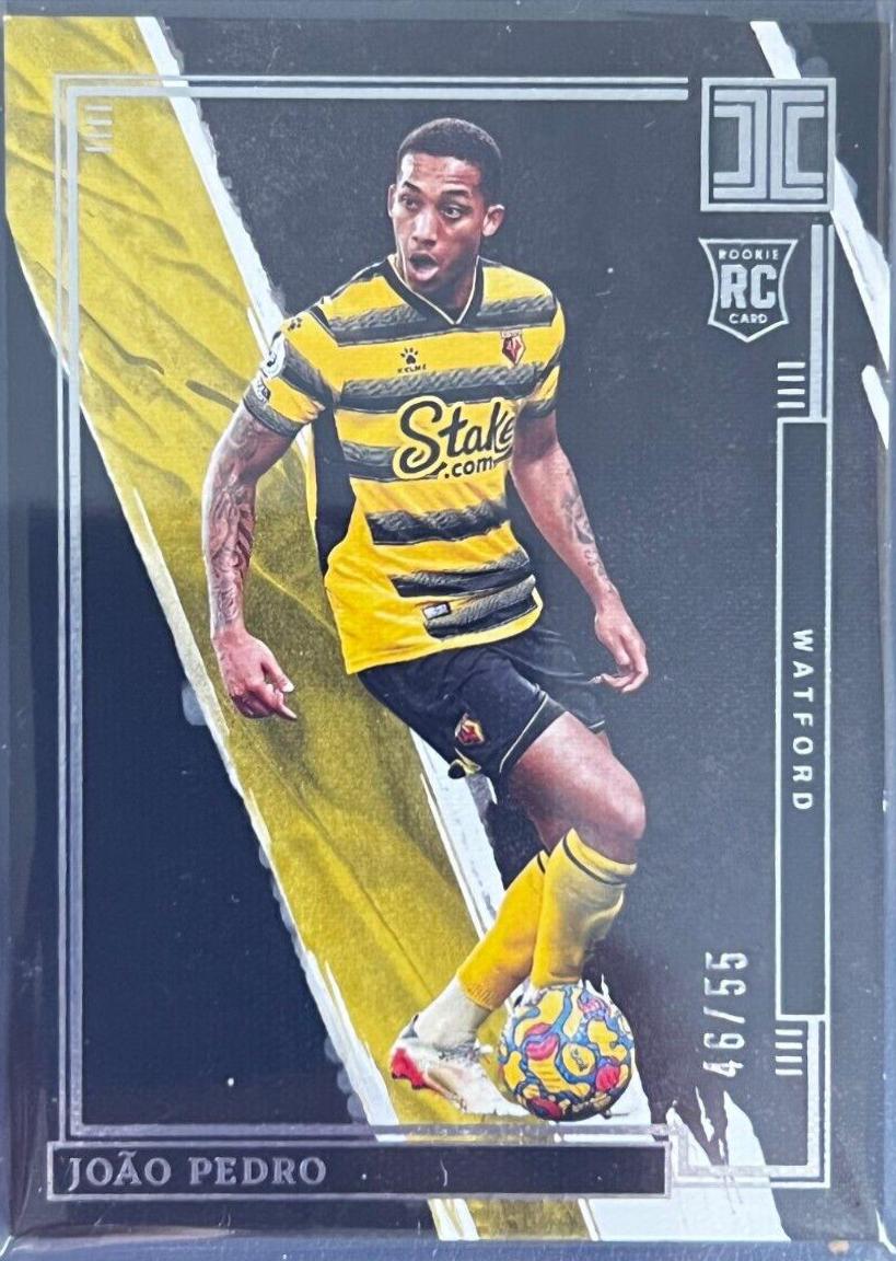 Joao Pedro #127 Soccer Cards 2021 Panini Impeccable