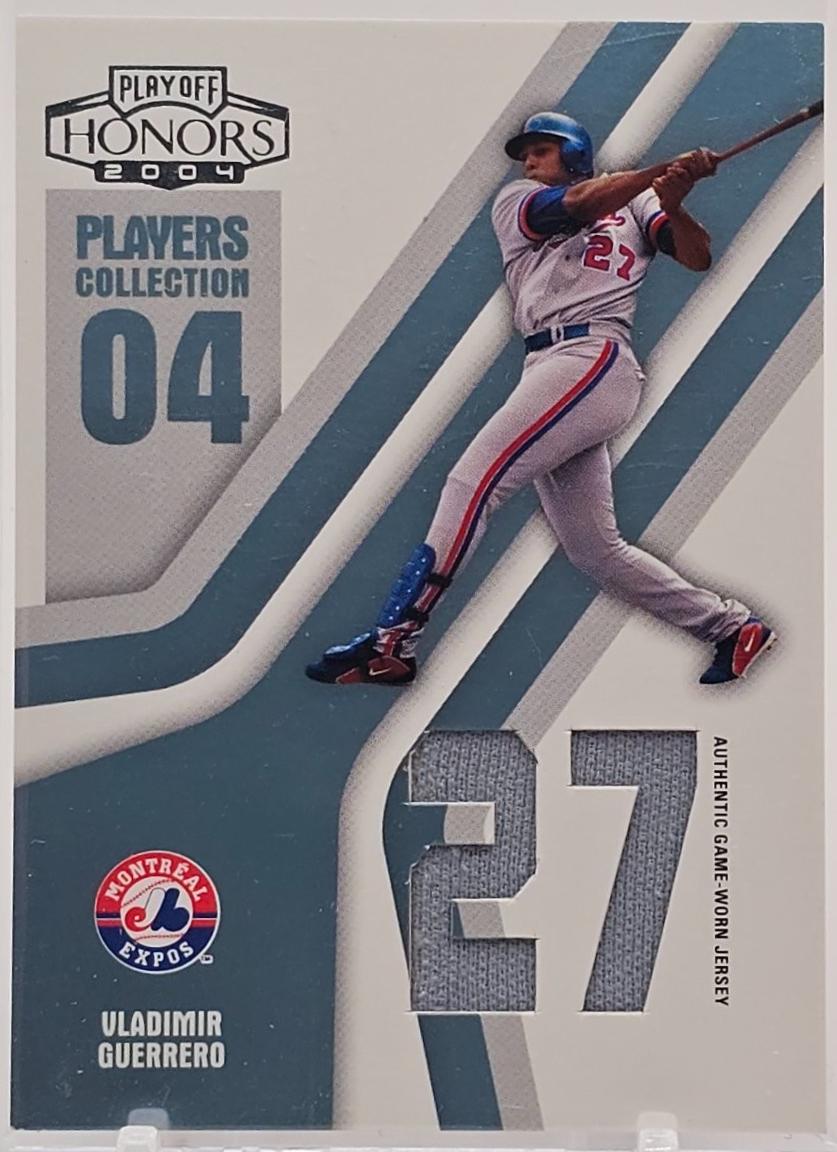 Vladimir Guerrero #PC-99 2004 Playoff Honors Players Collection Jersey Baseball