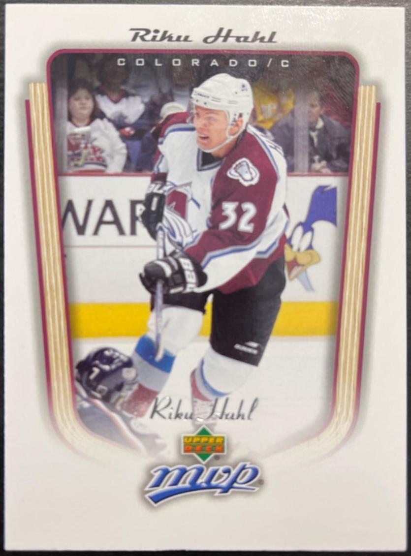Riku Hahl #109 Hockey Cards 2005 Upper Deck MVP