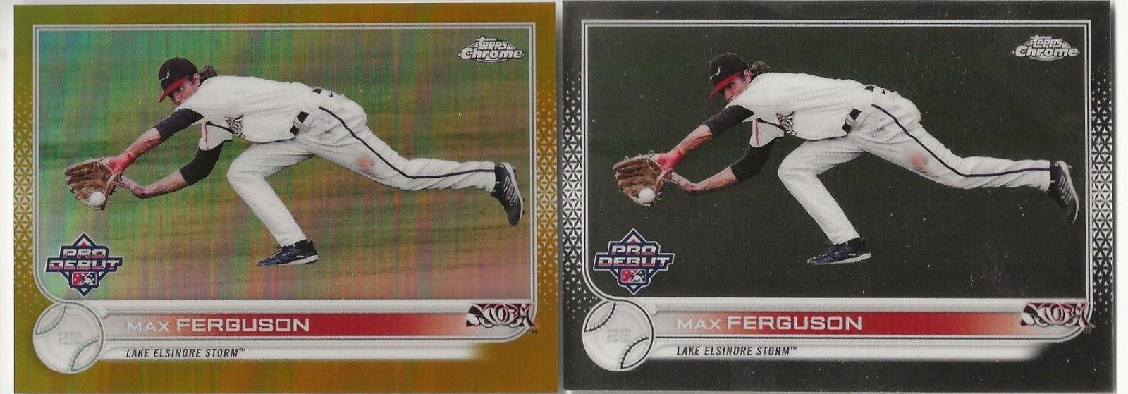 Max Ferguson #PDC-101 Baseball Cards 2022 Topps Pro Debut Chrome