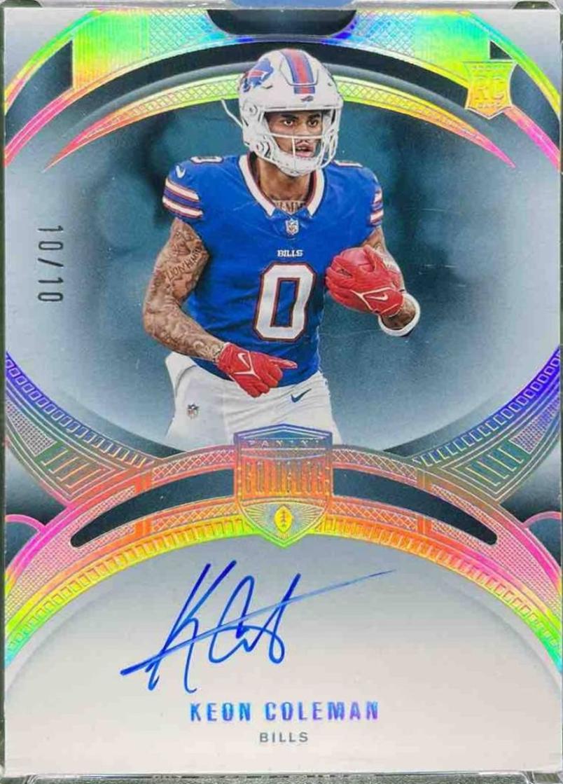Keon Coleman [Autograph] #27 Prices | 2024 Panini Eminence