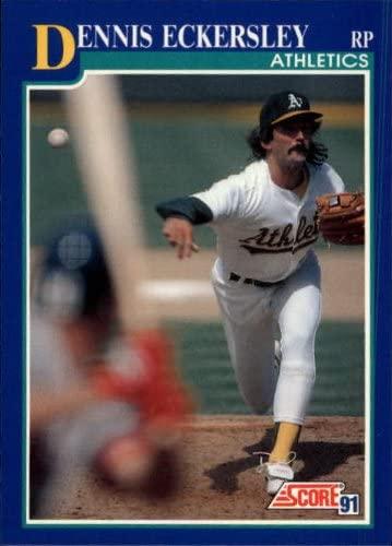 Dennis Eckersley #485 Baseball Cards 1991 Score