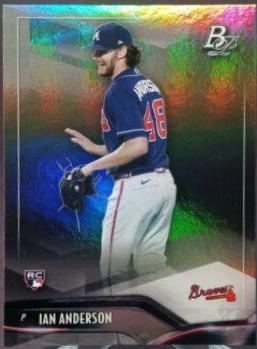 Ian Anderson #3 Baseball Cards 2021 Bowman Platinum