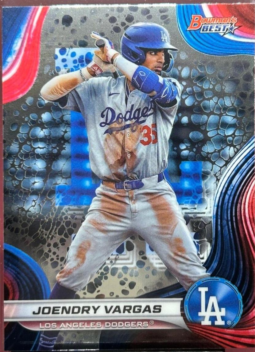 Joendry Vargas #TP-8 Baseball Cards 2024 Bowman's Best Prospects