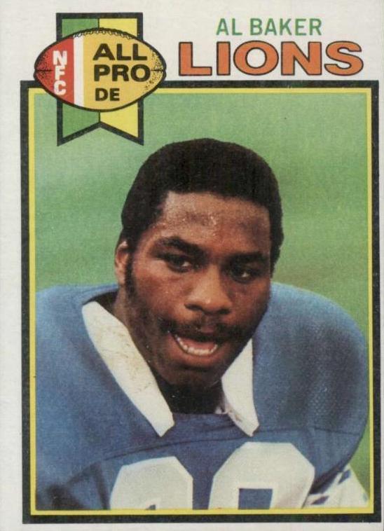 Al Baker #75 Football Cards 1979 Topps