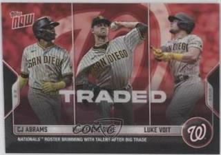 CJ Abrams / MacKenzie Gore / Luke Voit TR