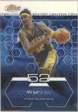Brad Miller #65 Basketball Cards 2002 Finest
