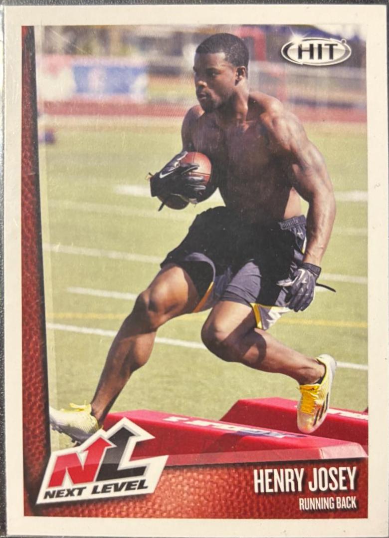 Henry Josey #70 Football Cards 2014 Sage Hit