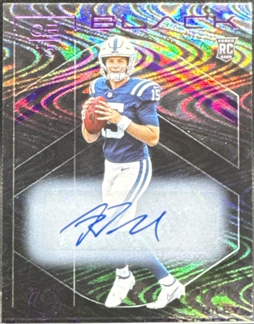 Riley Leonard [Royal Rookie Autograph] #190 Prices | 2025 Panini Black ...