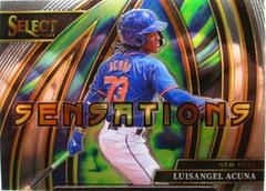 Luisangel Acuna #6 Baseball Cards 2024 Panini Select Sensations Prices