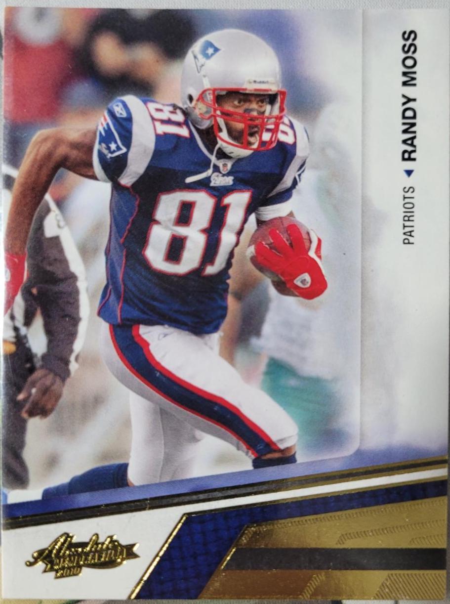 Randy Moss #57 Football Cards 2010 Panini Absolute Memorabilia