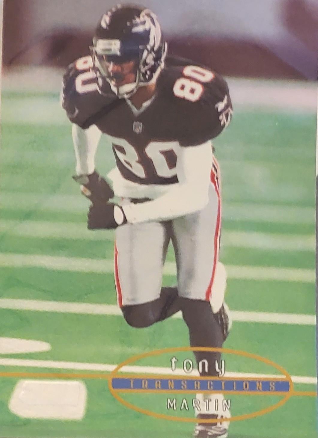 Tony Martin #2 Football Cards 1998 Stadium Club