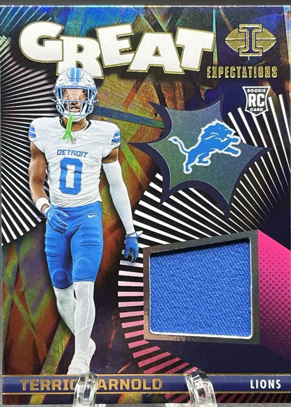 Terrion Arnold #GE-TAD 2024 Panini Illusions Great Expectations Football