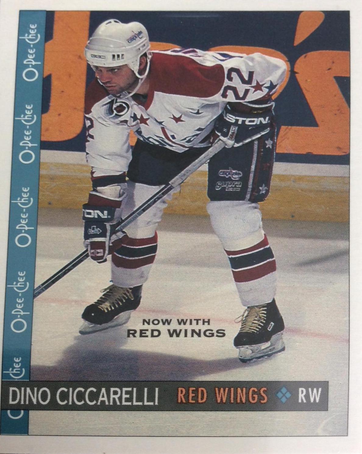Dino Ciccarelli #249 Hockey Cards 1992 O-Pee-Chee