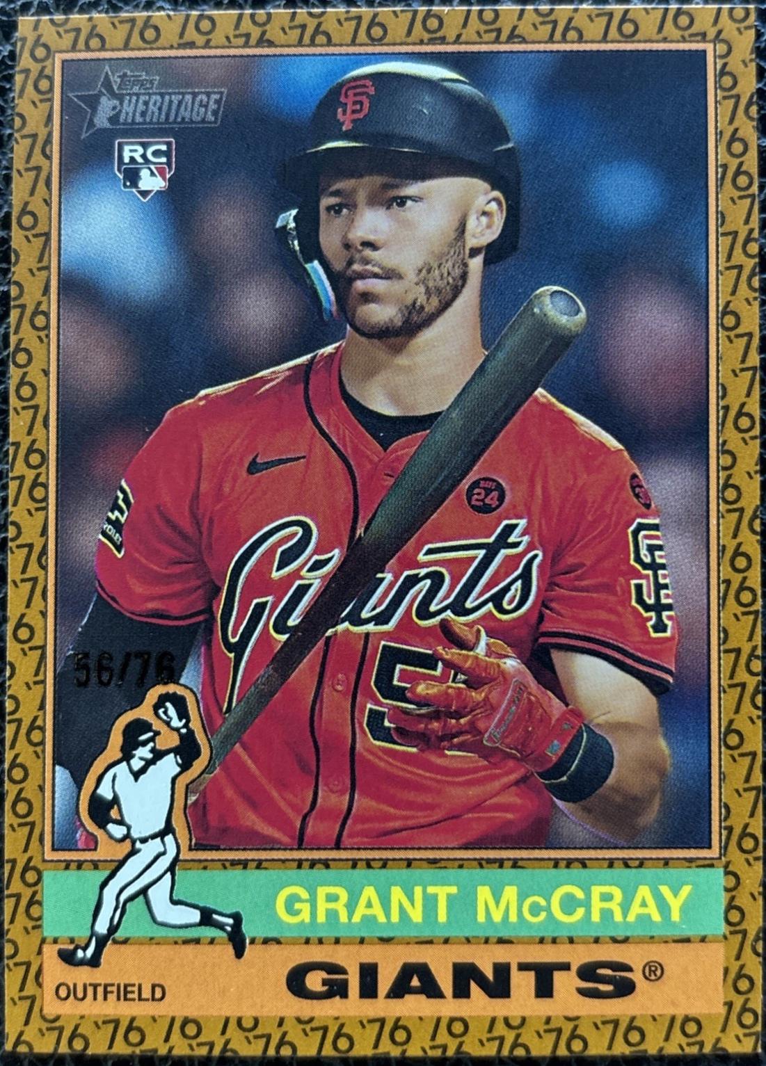 Grant Mccray [Color of the Year] #53 Prices | 2025 Topps Heritage ...