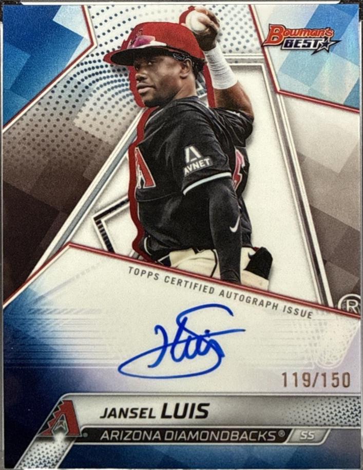 Jansel Luis [Blue Refractor] #B25-JL