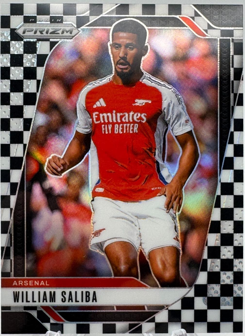 William Saliba #20 2024 Panini Prizm Premier League