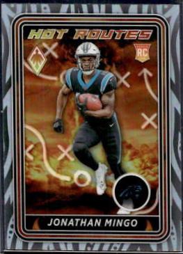 Jonathan Mingo #HR-16 Football Cards 2023 Panini Phoenix Hot Routes