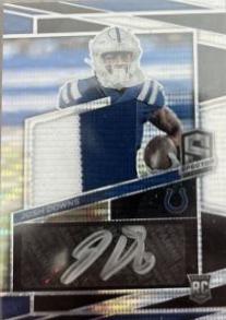 Josh Downs #21 Football Cards 2023 Panini Spectra Rookie Autograph