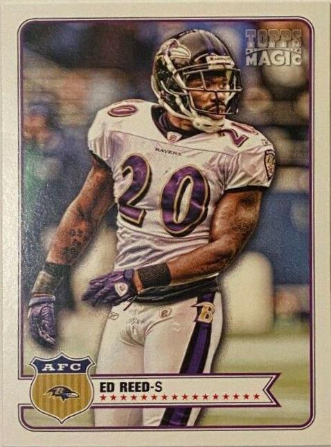 Ed Reed #88 2012 Topps Magic Football