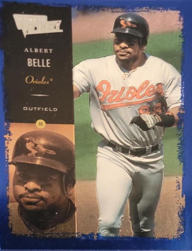 Albert Belle #22 Baseball Cards 2000 Ultimate Victory