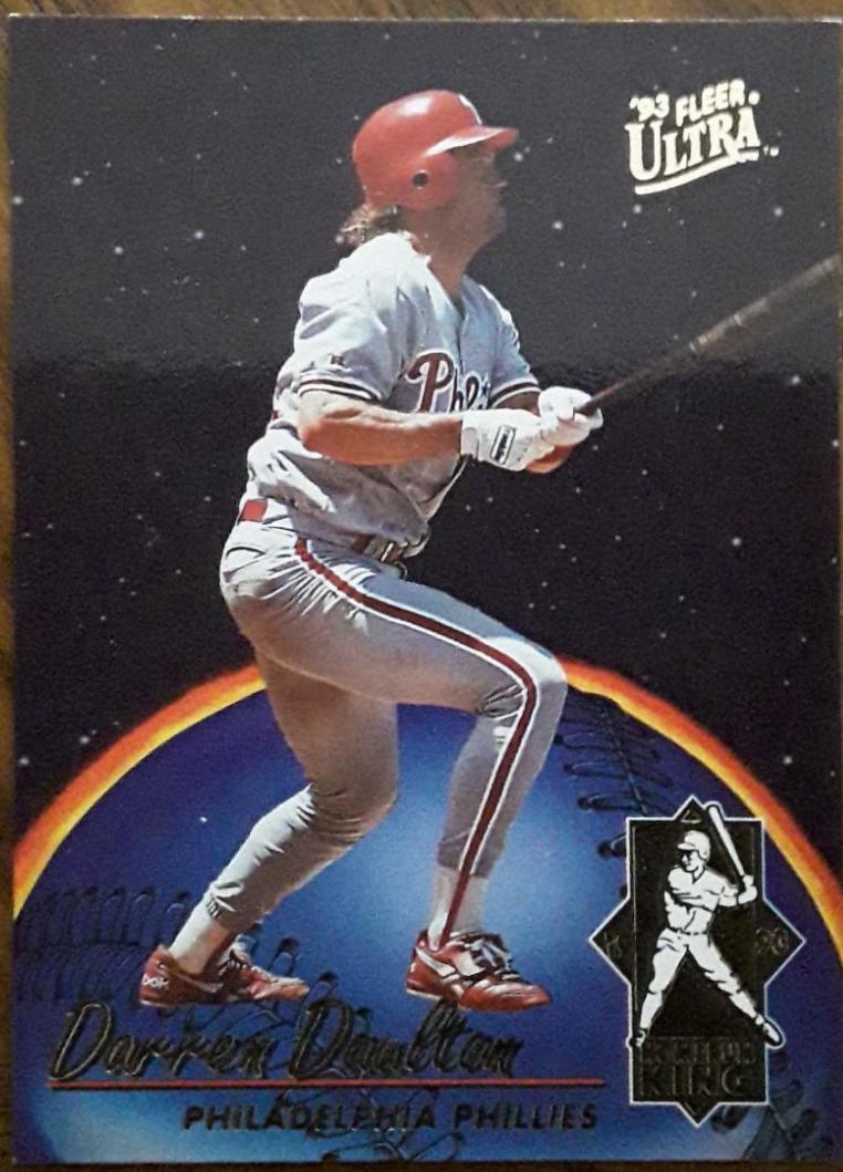 Darren Daulton #9 Baseball Cards 1993 Ultra Home Run Kings